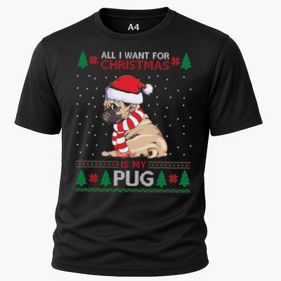 All I Want For Christmas Is My Pug Ugly Christmas Performance Shirt