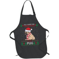 All I Want For Christmas Is My Pug Ugly Christmas Apron