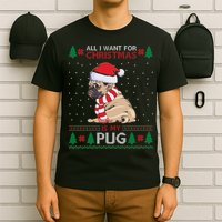 All I Want For Christmas Is My Pug Ugly Christmas T-Shirt