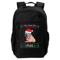 All I Want For Christmas Is My Pug Ugly Christmas Backpack