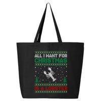 All I Want For Xmas Is A Lobster Ugly Christmas Gift 25L Jumbo Tote