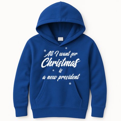 All I Want For Christmas Is A New President Gift Kids Hoodie