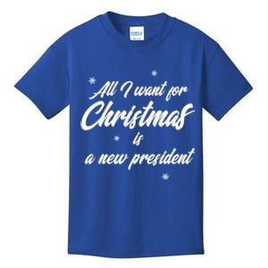 All I Want For Christmas Is A New President Gift Kids T-Shirt