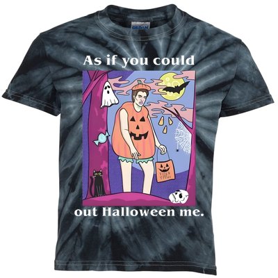 As If You Could Out Halloween Me Dracula Halloween Kids Tie-Dye T-Shirt