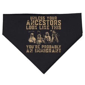 American Indian YouRe Probably An Immigrant USA-Made Doggie Bandana