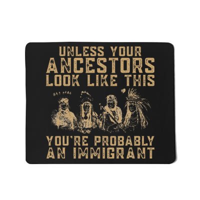 American Indian YouRe Probably An Immigrant Mousepad