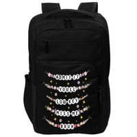 Admit It Youll Lowkey Miss Me Bruh Bracelets Teacher Impact Tech Backpack