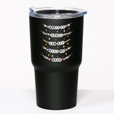 Admit It Youll Lowkey Miss Me Bruh Bracelets Teacher Tumbler