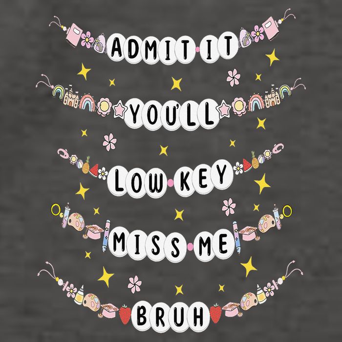 Admit It Youll Lowkey Miss Me Bruh Bracelets Teacher Vector Backpack
