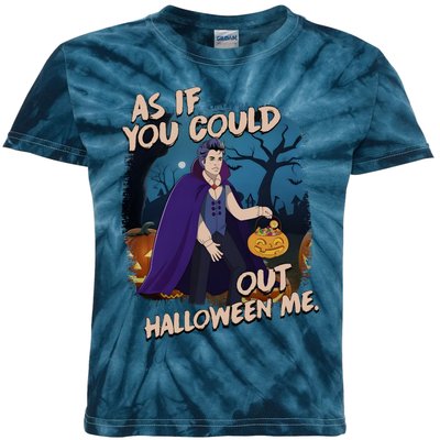 As If You Could Out Halloween Funny Vampire Kids Tie-Dye T-Shirt