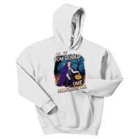 As If You Could Out Halloween Funny Vampire Kids Hoodie