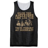 American Indian YouRe Probably An Immigrant Mesh Reversible Basketball Jersey Tank