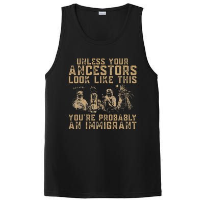 American Indian YouRe Probably An Immigrant PosiCharge Competitor Tank