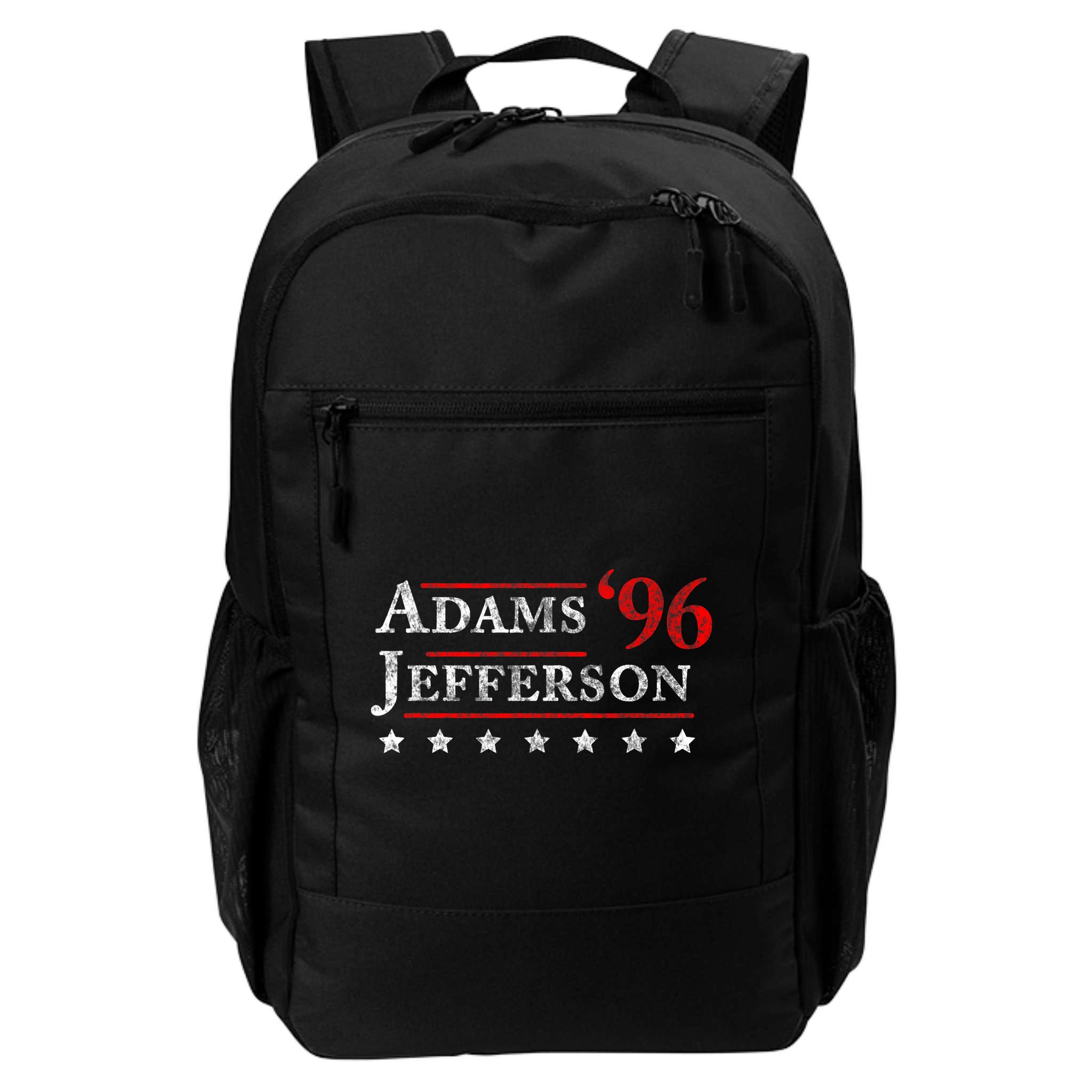 Adams Jefferson 1796 Vintage Election 4th Of July Gift Backpack
