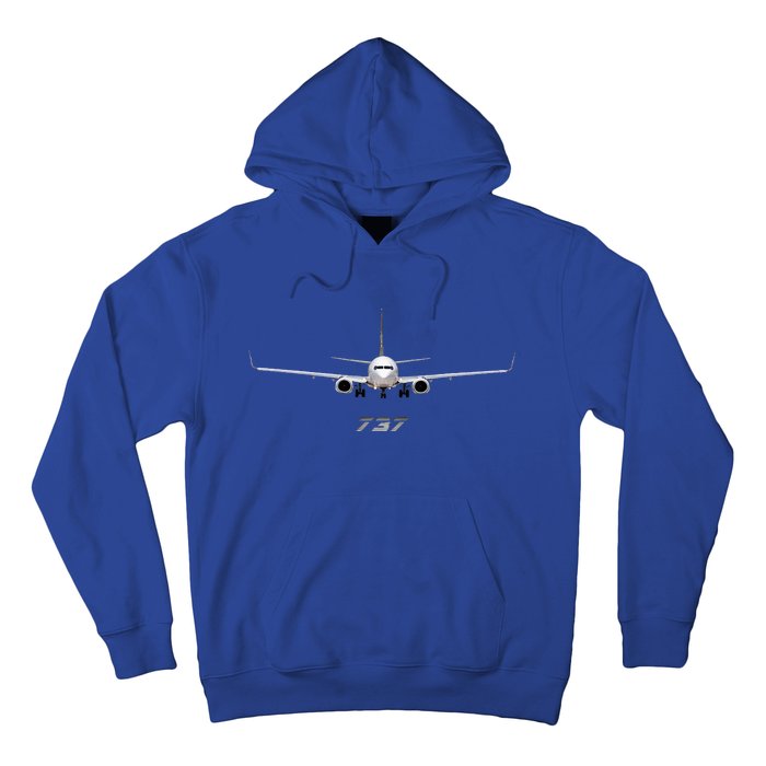 Airline Jet 737 Aircraft Passenger Aircraft Hoodie