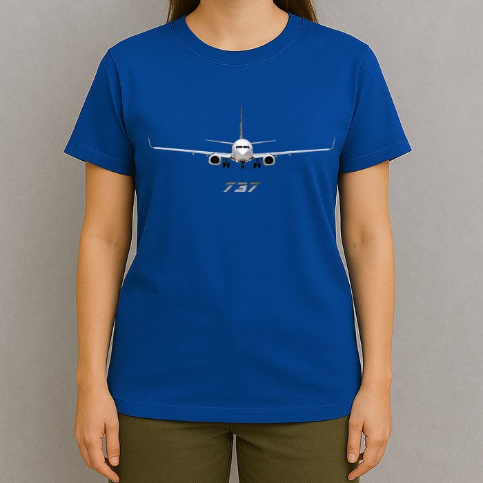 Airline Jet 737 Aircraft Passenger Aircraft T-Shirt
