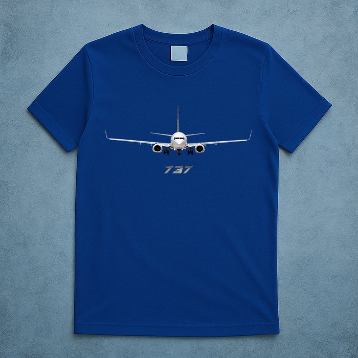 Airline Jet 737 Aircraft Passenger Aircraft T-Shirt