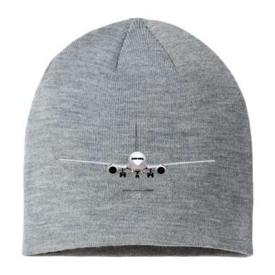 Airline Jet 737 Aircraft Passenger Aircraft Sustainable Beanie