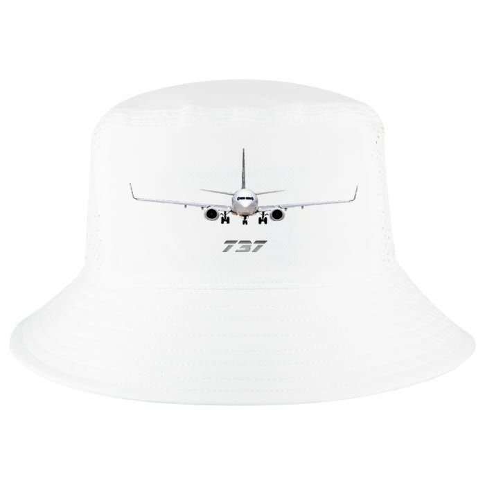 Airline Jet 737 Aircraft Passenger Aircraft Cool Comfort Performance Bucket Hat