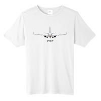 Airline Jet 737 Aircraft Passenger Aircraft Tall Fusion ChromaSoft Performance T-Shirt