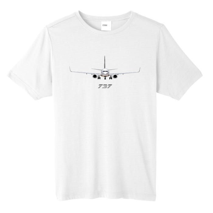 Airline Jet 737 Aircraft Passenger Aircraft Tall Fusion ChromaSoft Performance T-Shirt