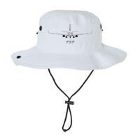 Airline Jet 737 Aircraft Passenger Aircraft Legacy Cool Fit Booney Bucket Hat