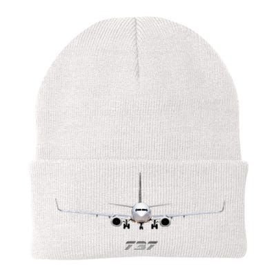 Airline Jet 737 Aircraft Passenger Aircraft Knit Cap Winter Beanie