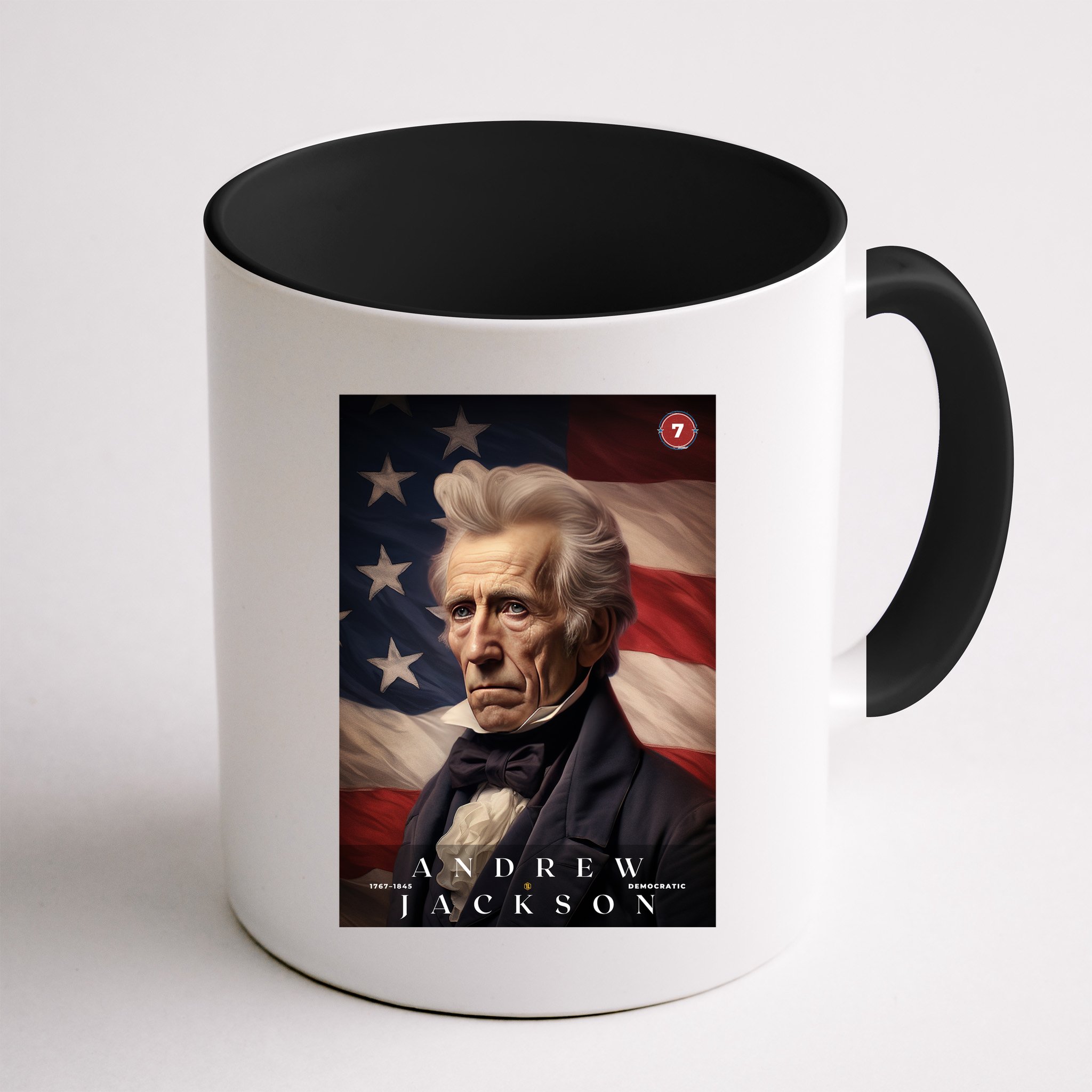 Andrew Jackson 7th President Of The United States Portrait Mug