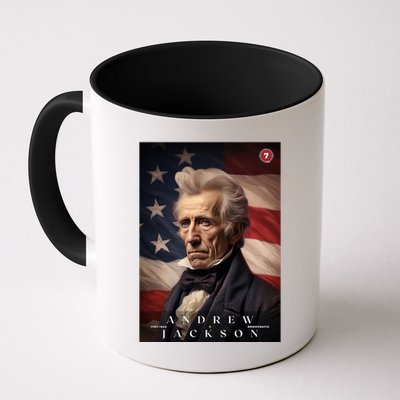Andrew Jackson 7th President Of The United States Portrait Mug
