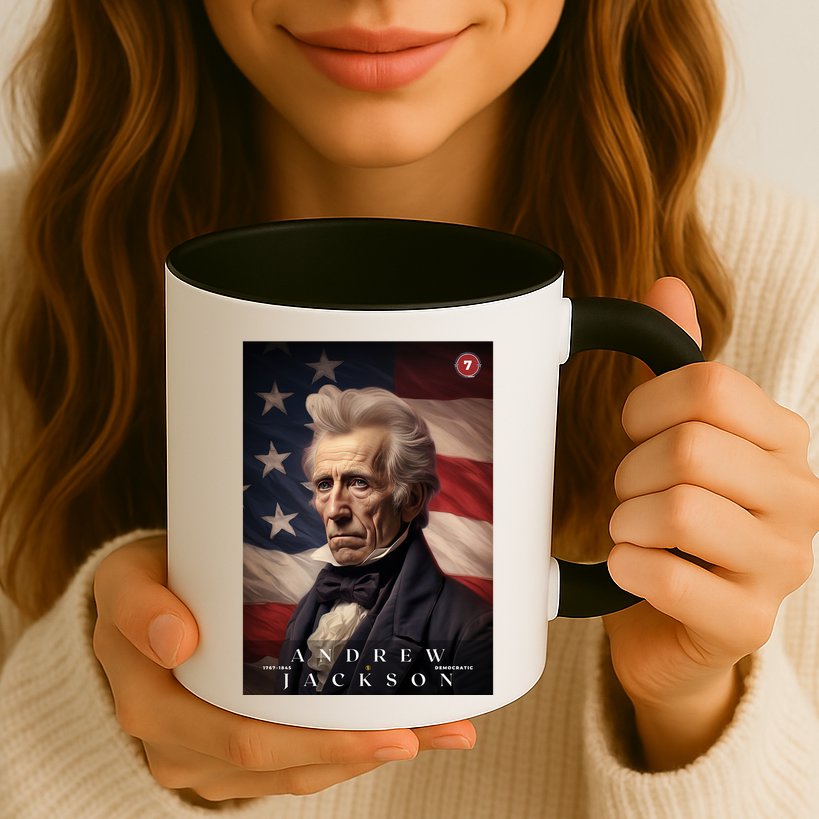 Andrew Jackson 7th President Of The United States Portrait Mug