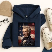 Andrew Jackson 7th President Of The United States Portrait Hoodie