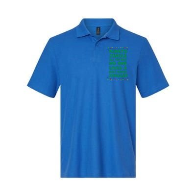 Always Jingle All The Way No One Likes A Halfassed Jingle Funny Gift Softstyle Adult Sport Polo