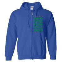 Always Jingle All The Way No One Likes A Halfassed Jingle Funny Gift Full Zip Hoodie