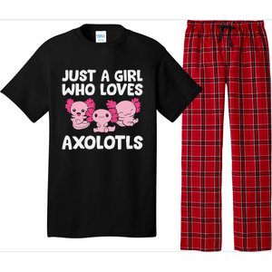 Axolotl  Just a  Who Loves Axolotls  Pajama Set