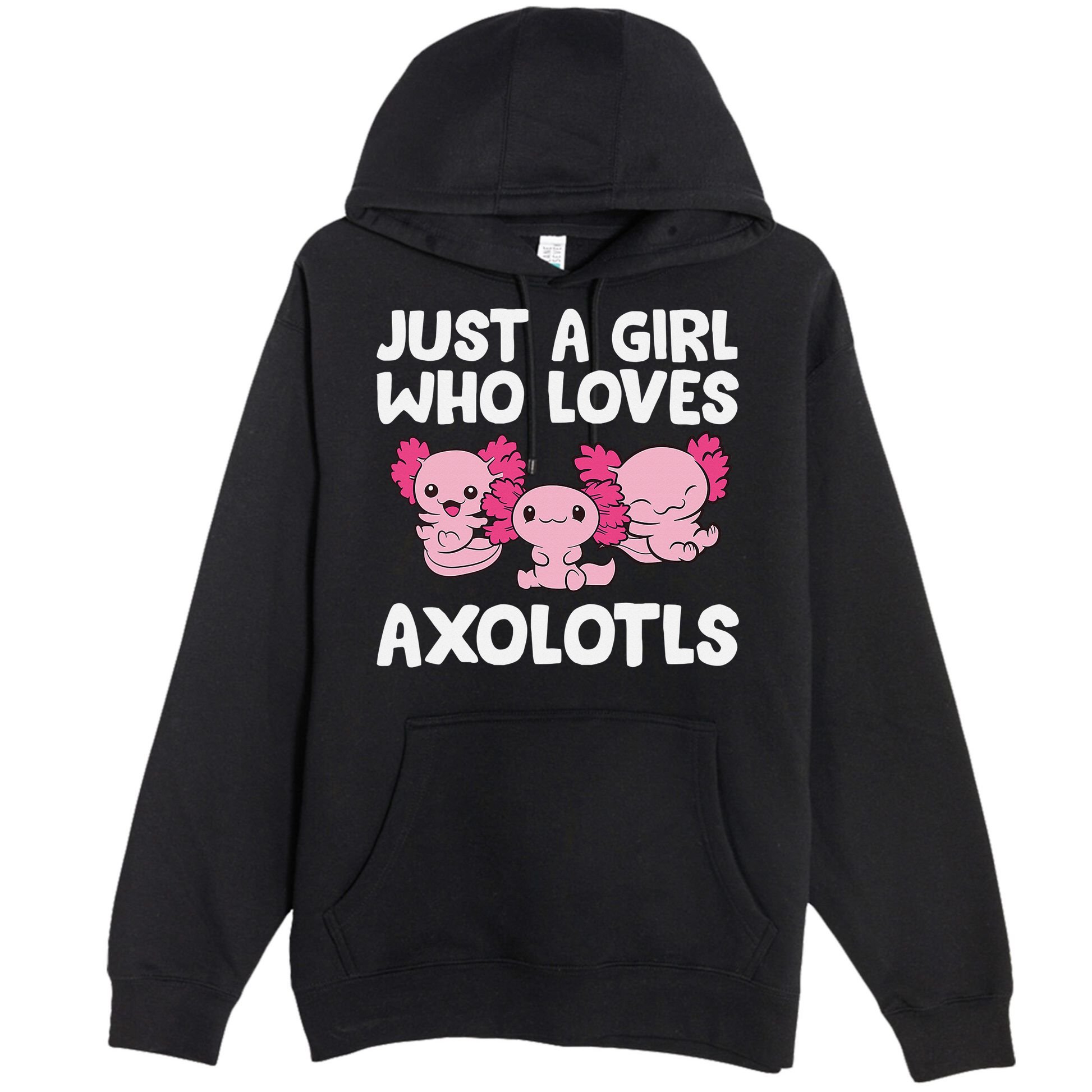Axolotl  Just a  Who Loves Axolotls  Premium Pullover Hoodie