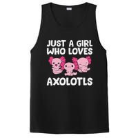 Axolotl  Just a  Who Loves Axolotls  PosiCharge Competitor Tank