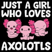 Axolotl  Just a  Who Loves Axolotls  Crop Top