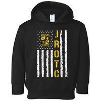 Army Jrotc American Flag Junior Rotc Leadership Excellence Toddler Hoodie