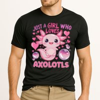 Axolotl Just A Girl Who Loves Axolotls Cooling Performance Crew T-Shirt