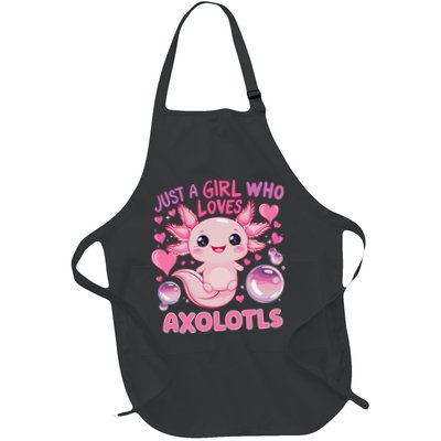 Axolotl Just A Girl Who Loves Axolotls Apron