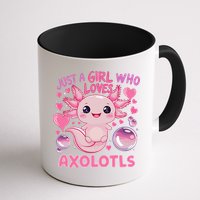 Axolotl Just A Girl Who Loves Axolotls Mug