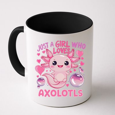 Axolotl Just A Girl Who Loves Axolotls Mug