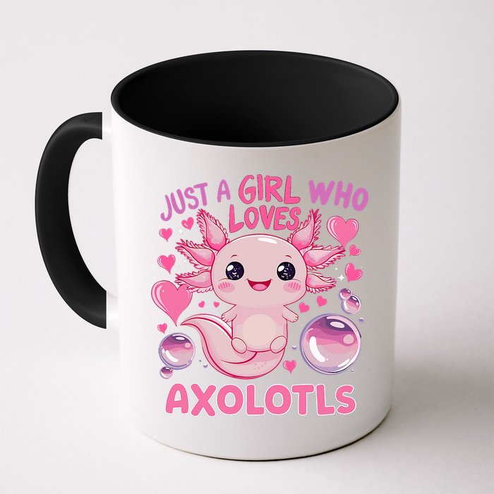 Axolotl Just A Girl Who Loves Axolotls Mug