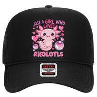 Axolotl Just A Girl Who Loves Axolotls Hat