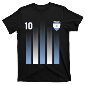 Argentinaian Jersey Argentina Soccer Jersey 10 Football Fan Long Sleeve T-Shirt