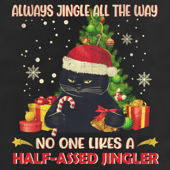 Always Jingle All The Way No One Likes Half Assed Jingle Gift 15oz Campfire Ceramic Mug