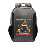 Always Jingle All The Way No One Likes Half Assed Jingle Gift Vector Backpack