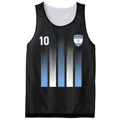 Argentinaian Jersey Argentina Soccer Jersey 10 Football Fan Mesh Reversible Basketball Jersey Tank