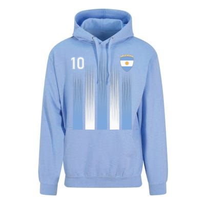 Argentinaian Jersey Argentina Soccer Jersey 10 Football Fan Unisex Surf Hoodie