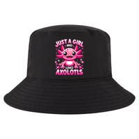 Axolotl Just A Girl Who Loves Axolotls  Cool Comfort Performance Bucket Hat